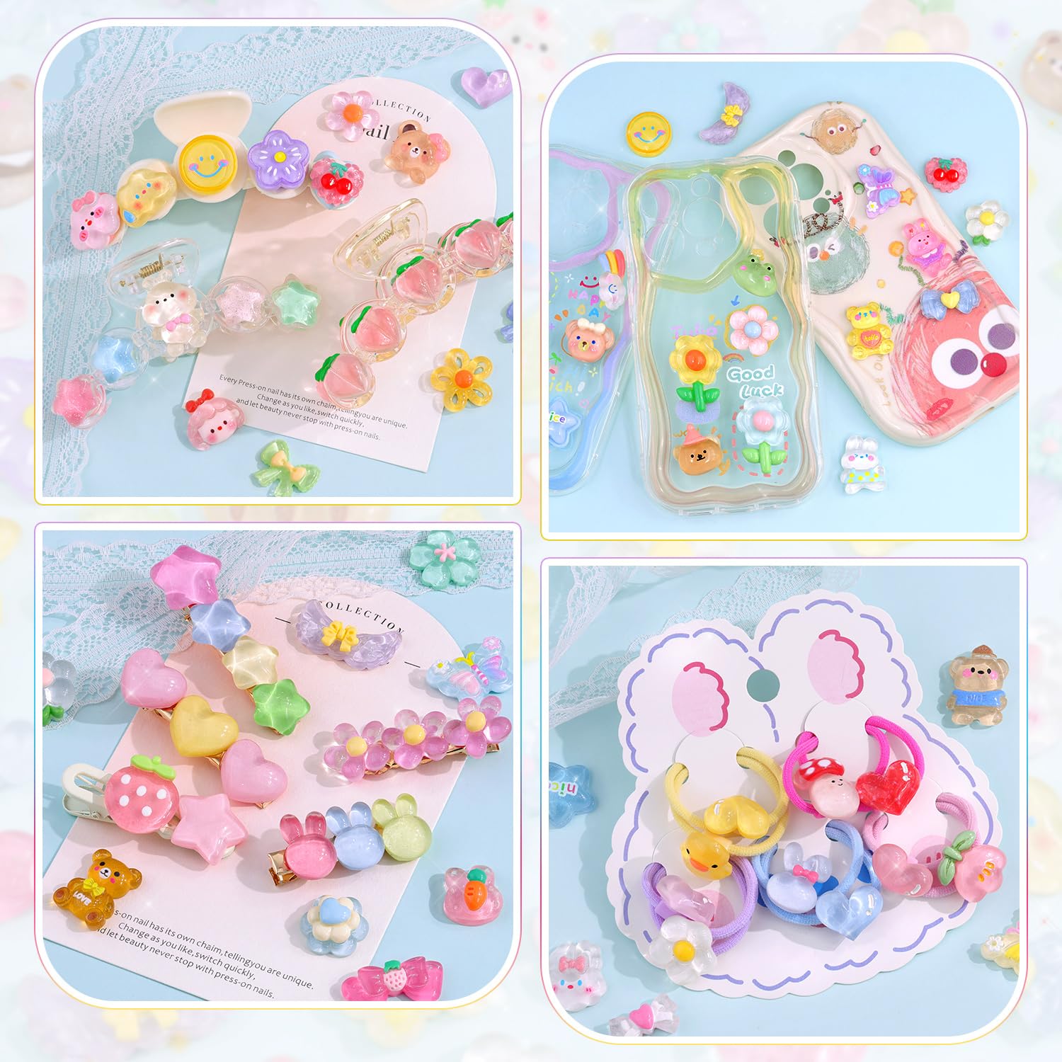 doughnut ice cream cherry wings bear and more charms