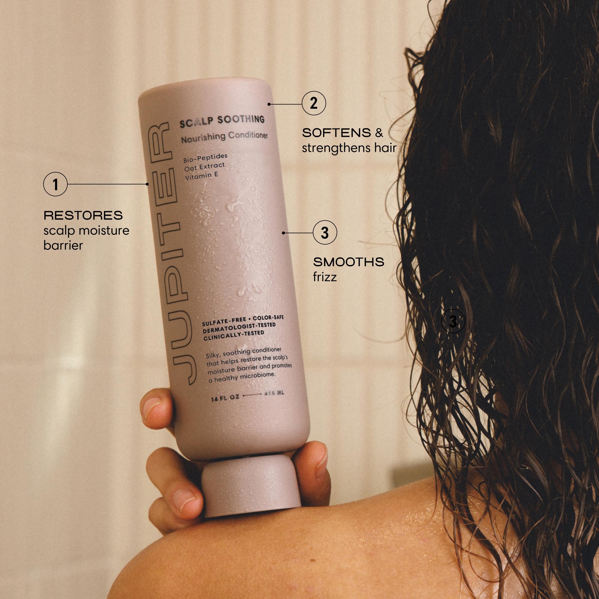 Jupiter Nourishing Conditioner scalp care formula packaging
