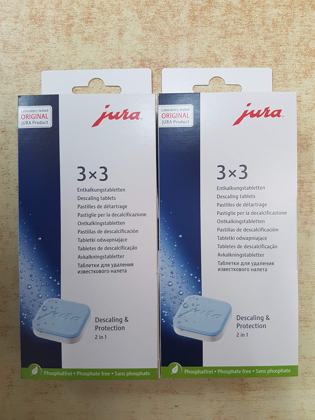 Jura decalcifying tablets 18 count for all Jura machines