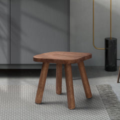 Jurath wooden step stool for adults and toddlers in use