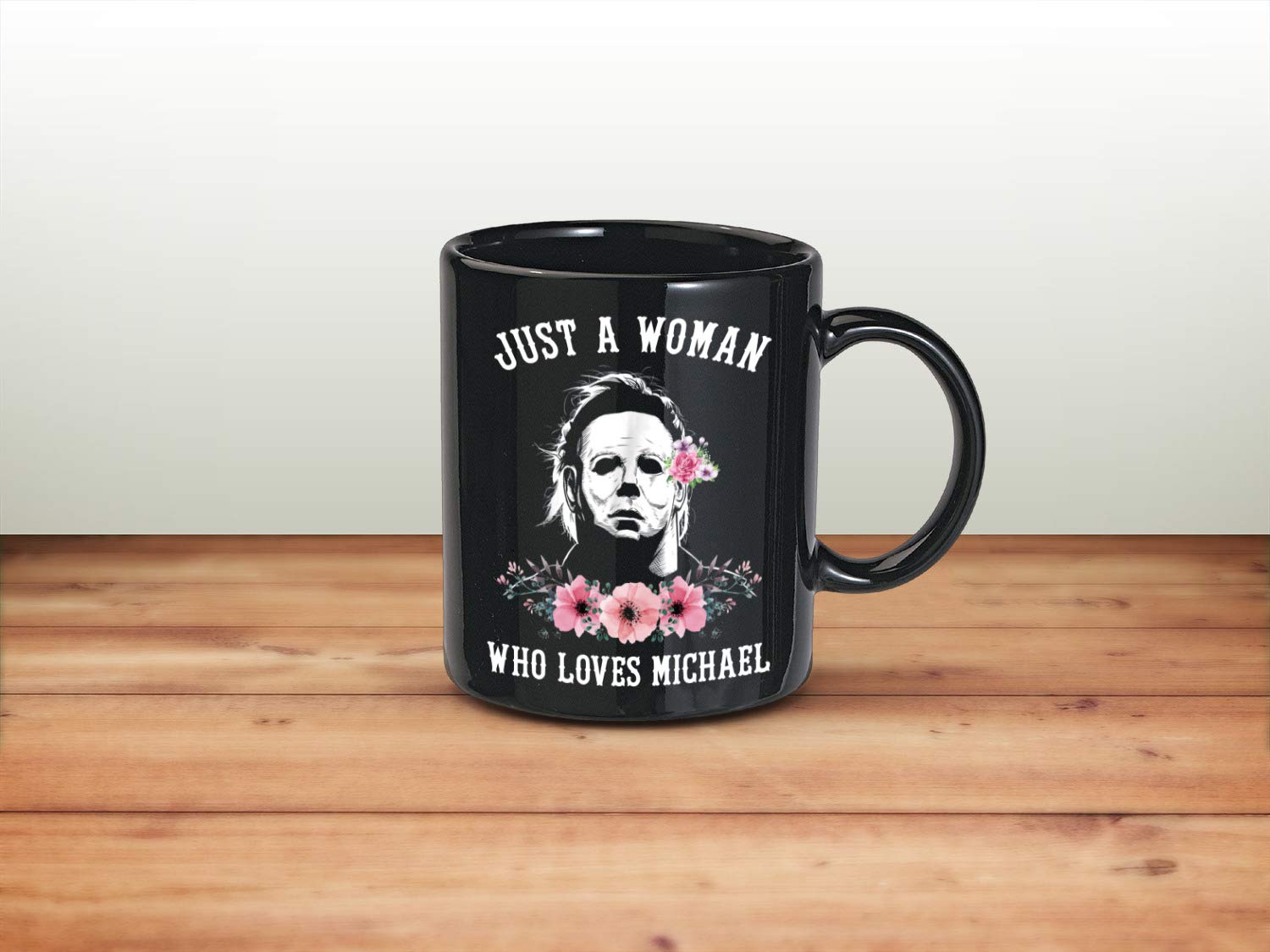 Ceramic coffee mug tea cup 11oz black for home or office