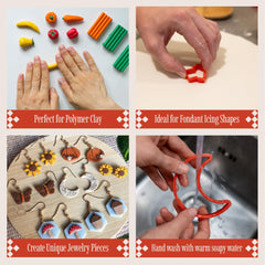 Holly leaf cutter 3/8 inch JUST Mini for decorating