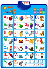 Just Smarty Interactive Alphabet Wall Chart blue packaging
