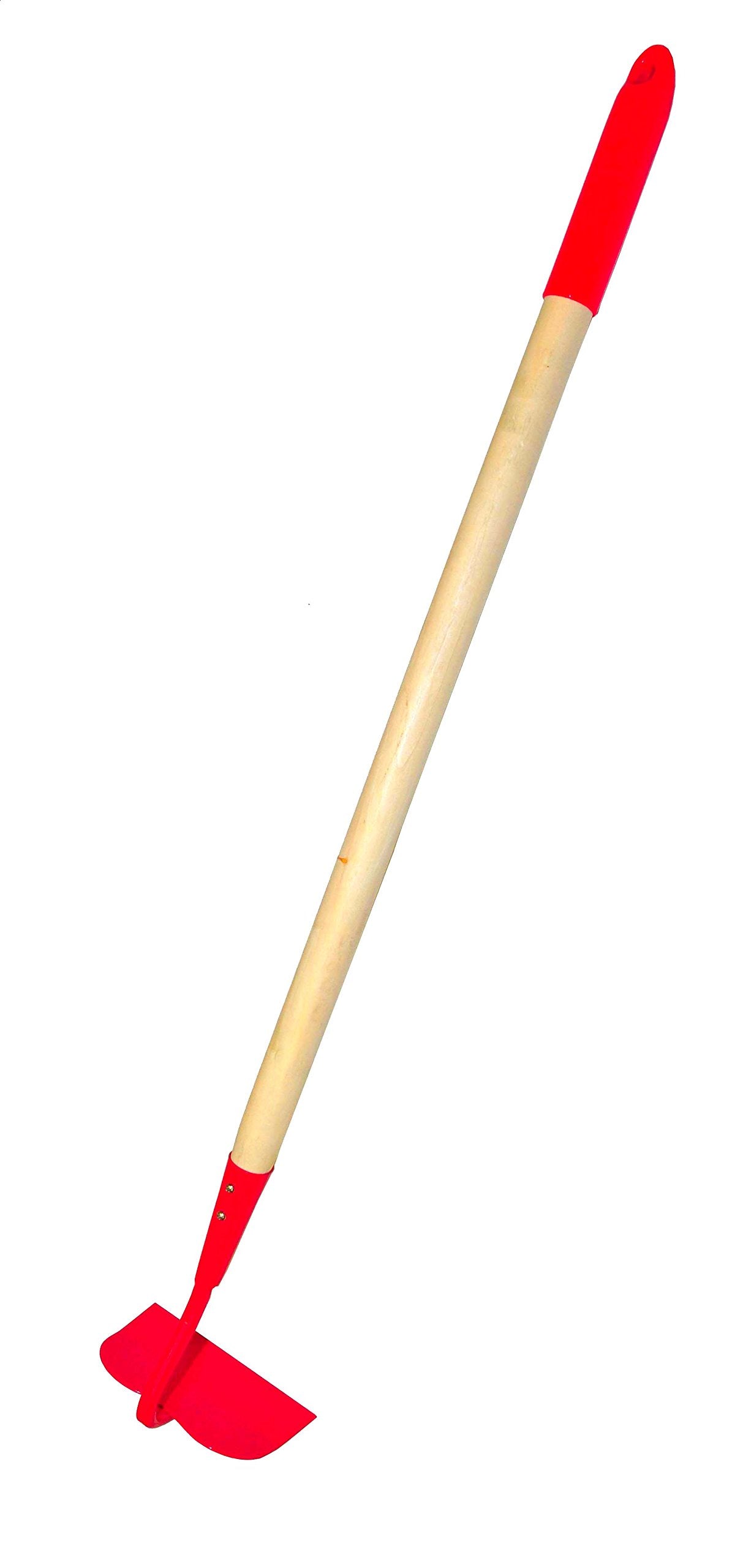 Protective caps on all four garden tools