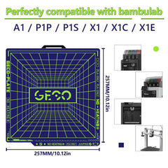 GECO Plate for Bambu Lab P1P PLA cold plate