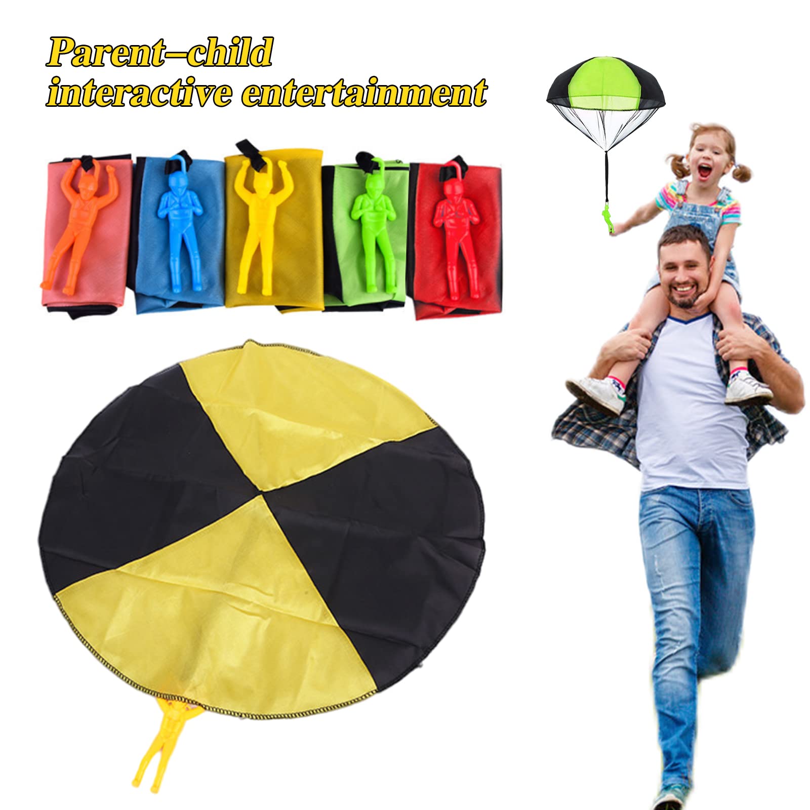 Juuxncgv parachute toy packaging and components