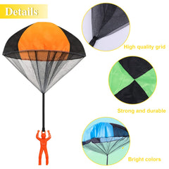 Juuxncgv parachute toy red color 10 pack