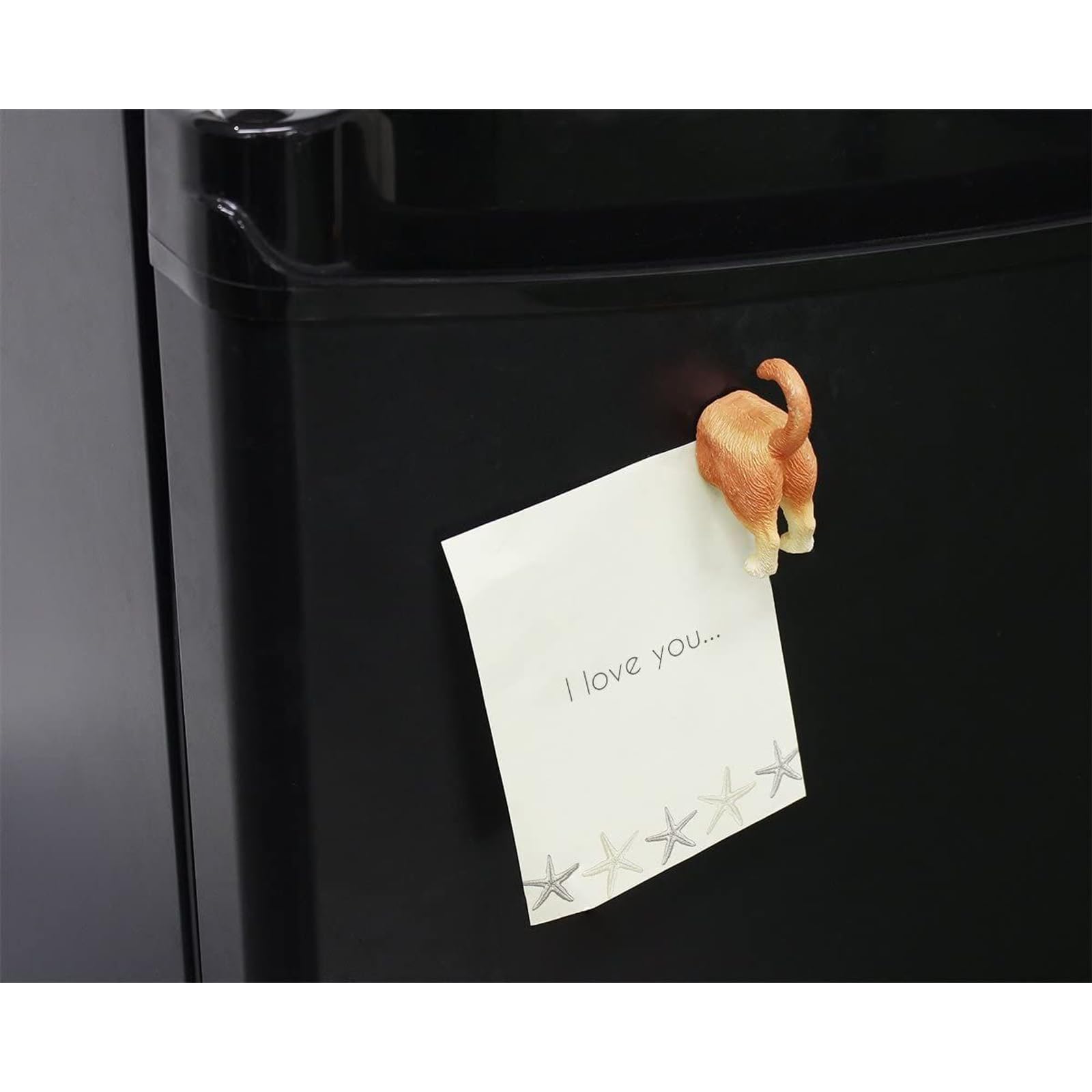 Cat butt magnets colorful plastic for kitchen and office