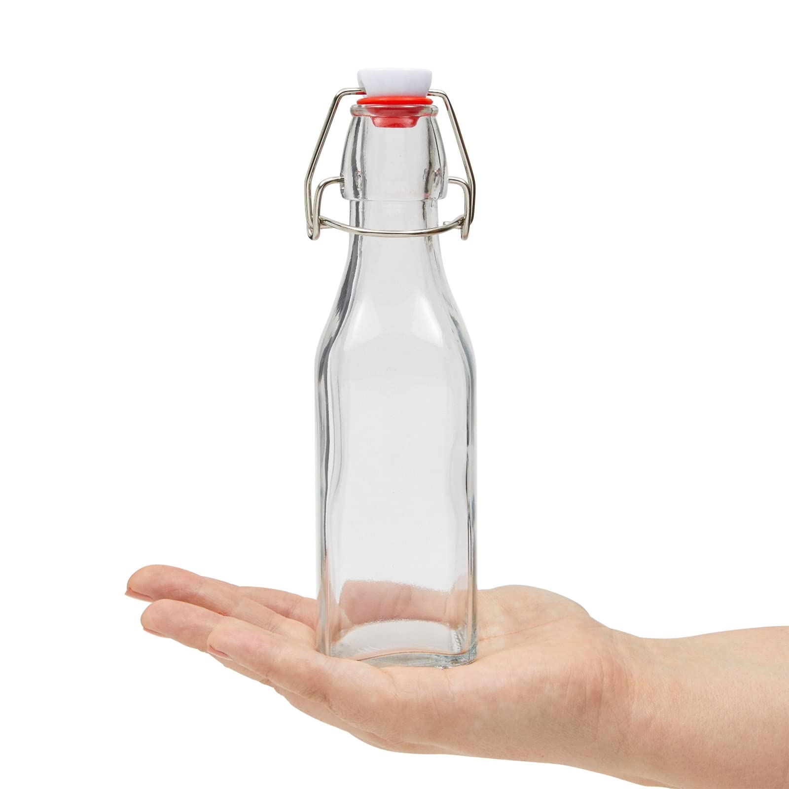 Infused oil bottle from Juvale 8 oz swing top set