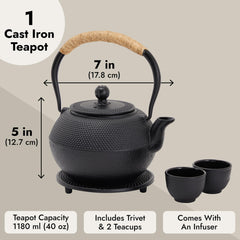 Inside Juvale teapot stainless steel infuser