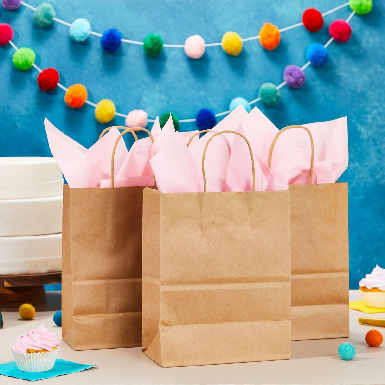 Versatile tissue paper for gift wrapping and craft projects