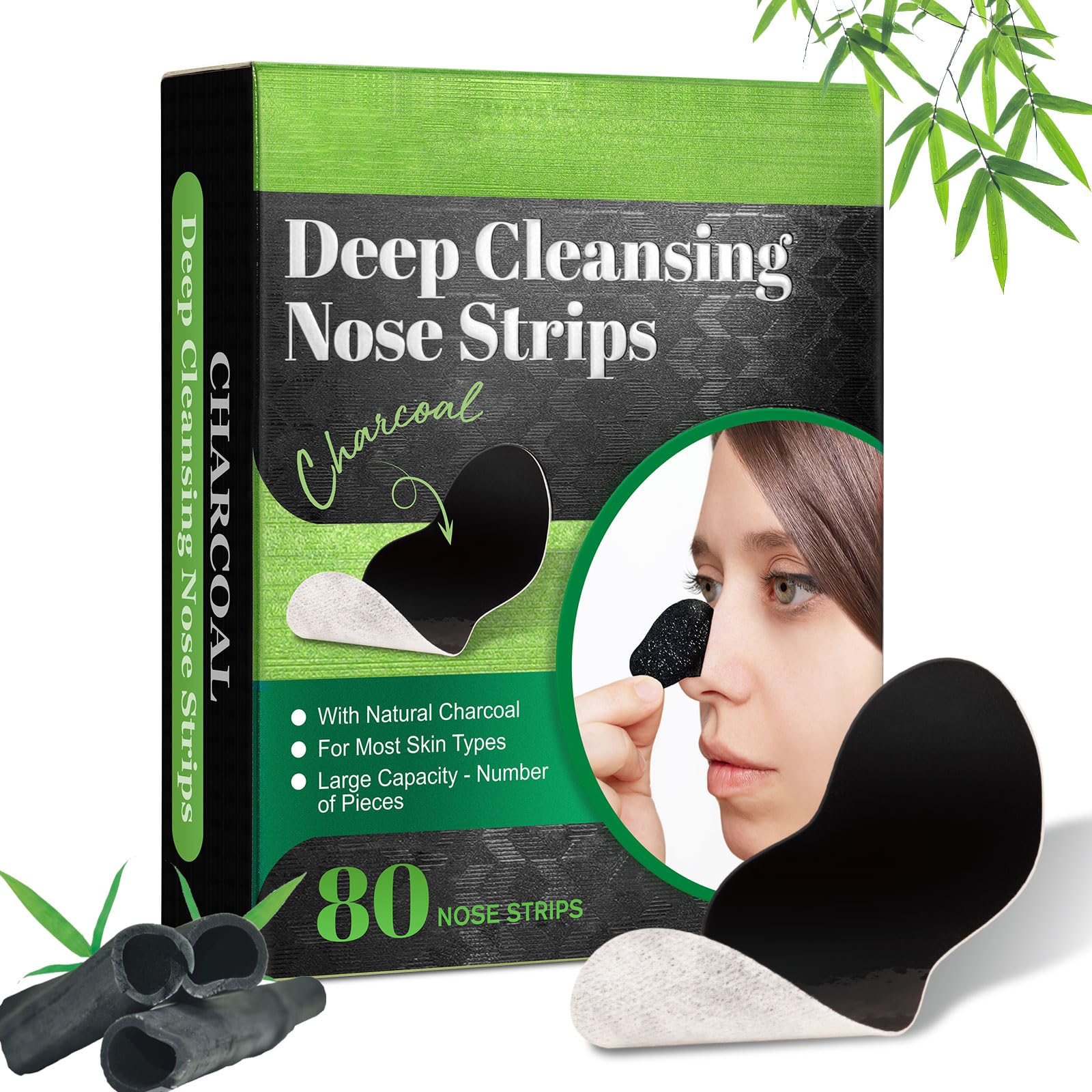 JWBVCTCR Pore Strips 80pcs pack