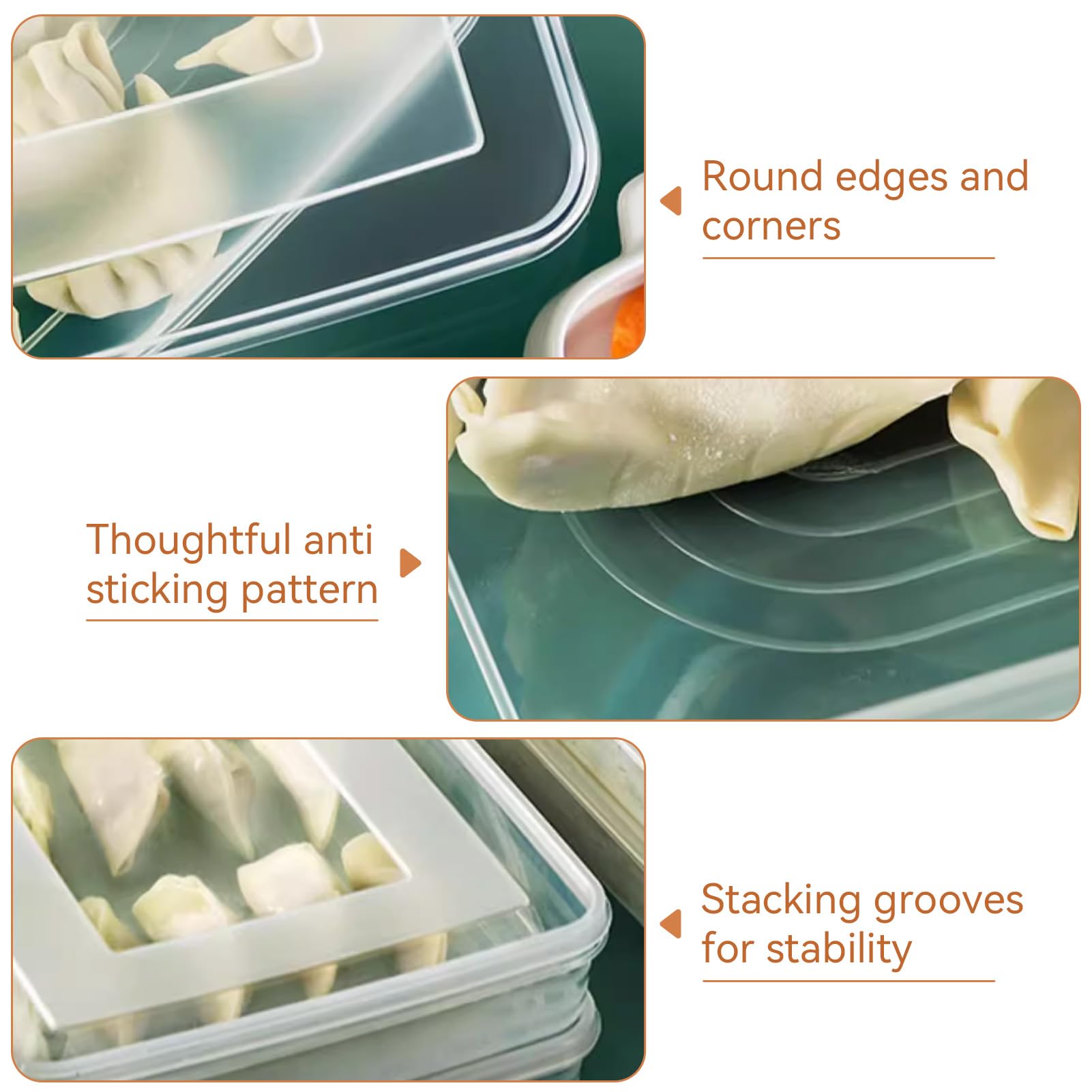 Plastic material safe and reusable storage box
