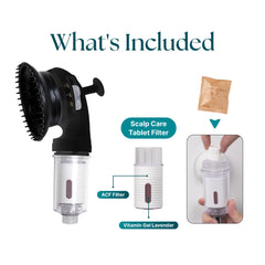 K HEADSPA Aqua Luxe Filtered Shower Head microbubble technology