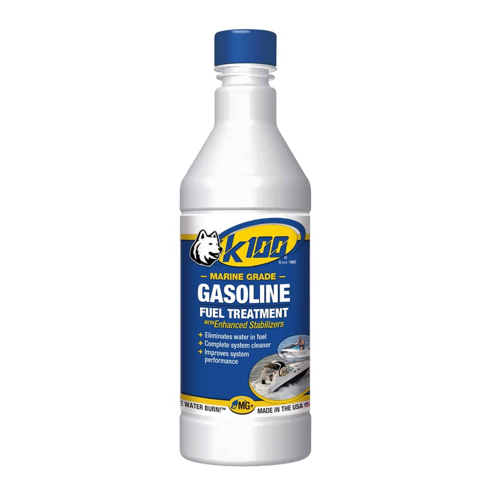 K100 32oz Marine Grade Gasoline Fuel Treatment bottle