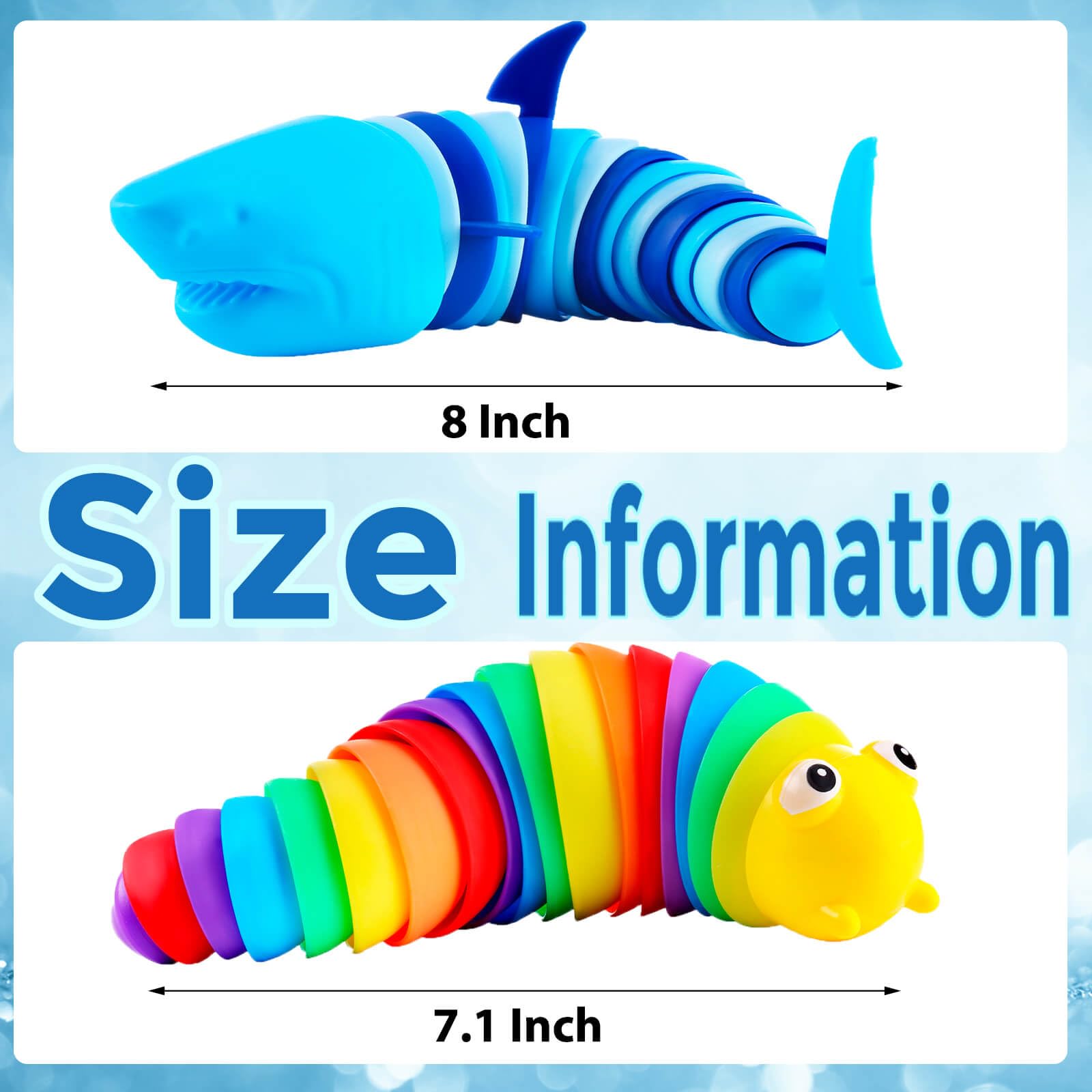Durable non-toxic plastic fidget toy with smooth edges