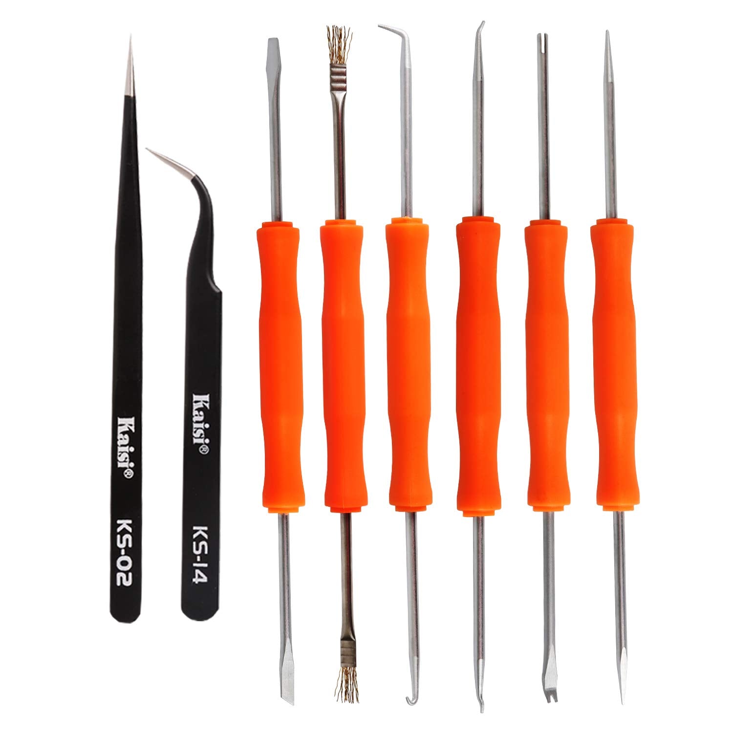 Kaisiking 6pcs double sided soldering aid tool kit