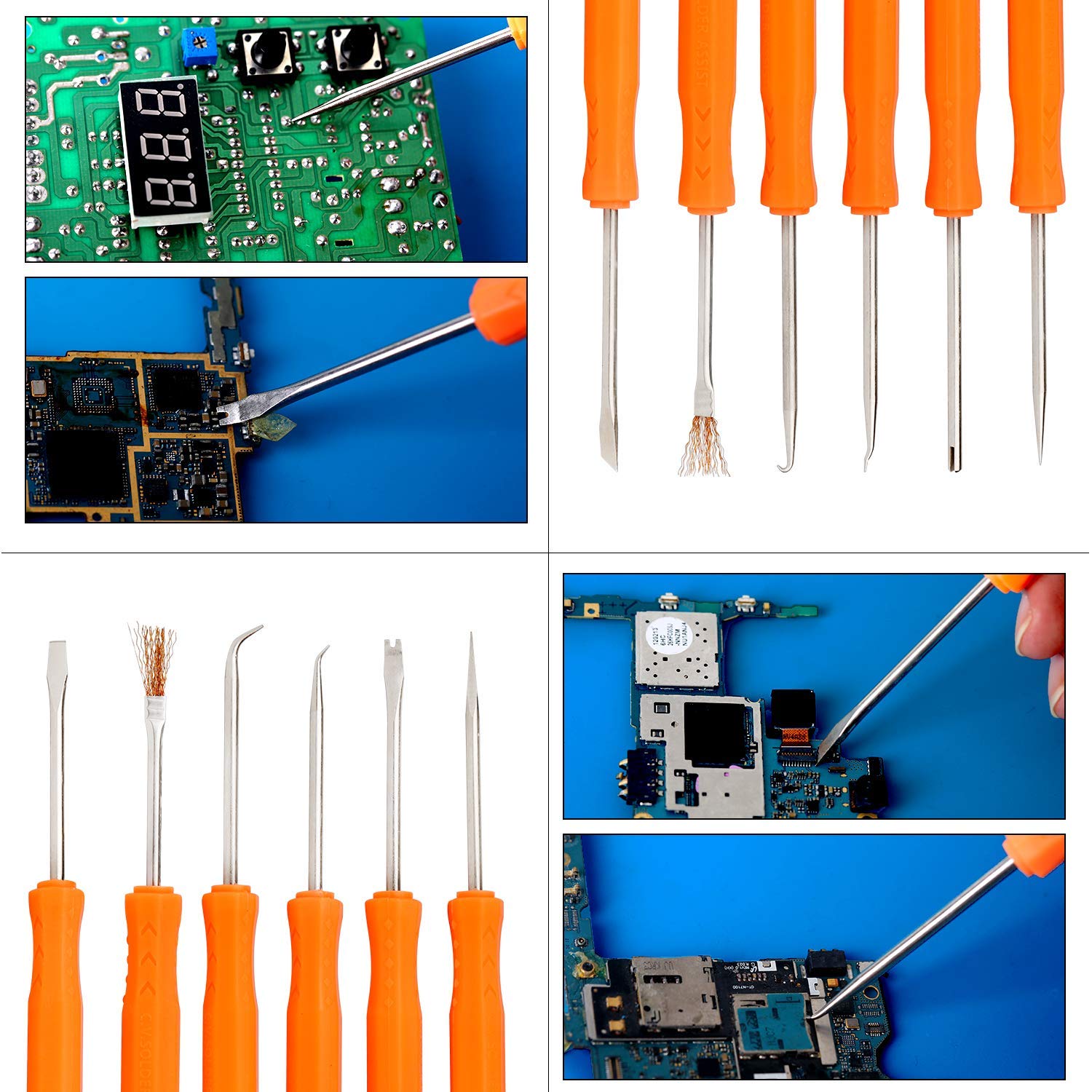 Kaisiking double sided soldering aid tool with hardened tips