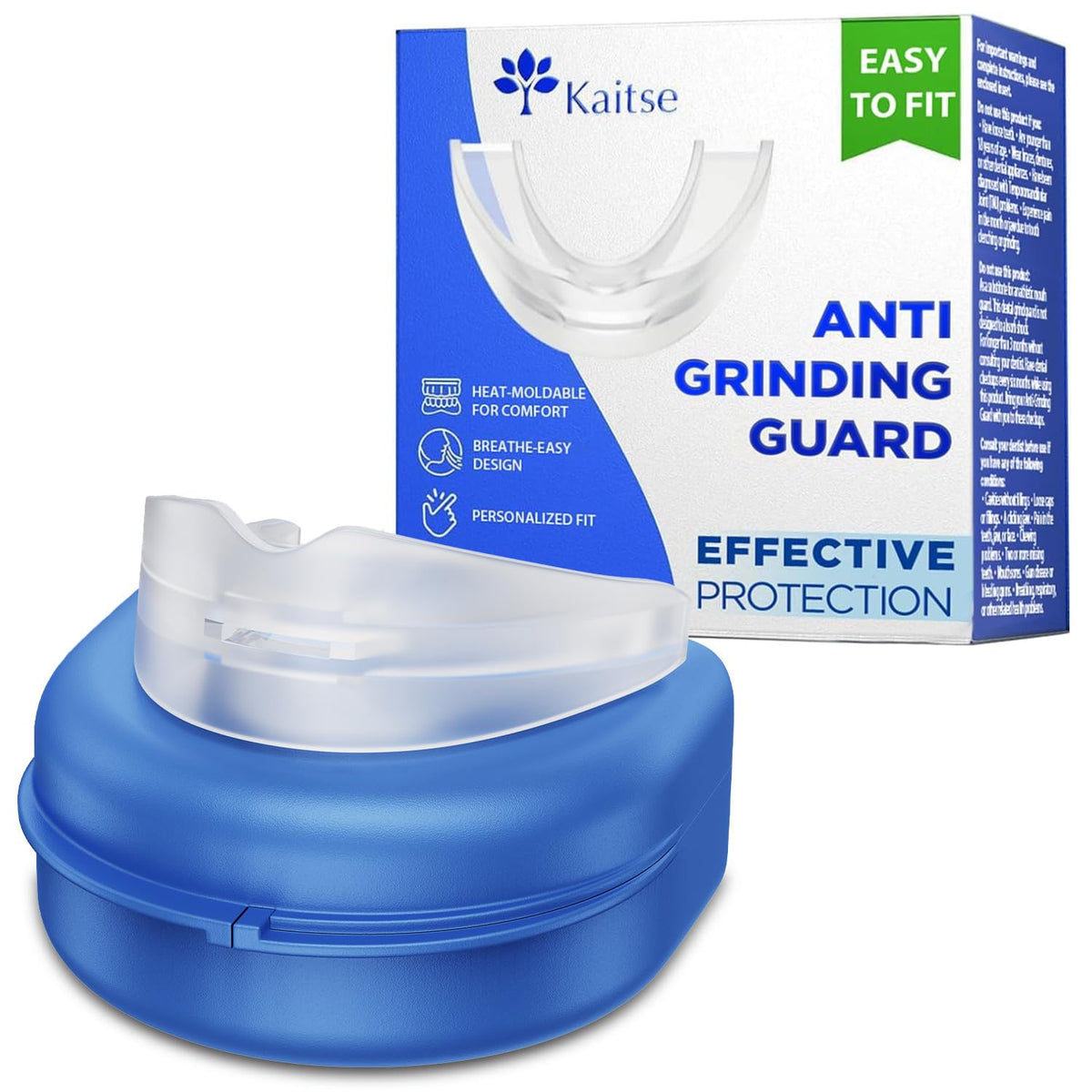 Kaitse Anti Grinding Guard mouth guard for night grinding Sky Transparent
