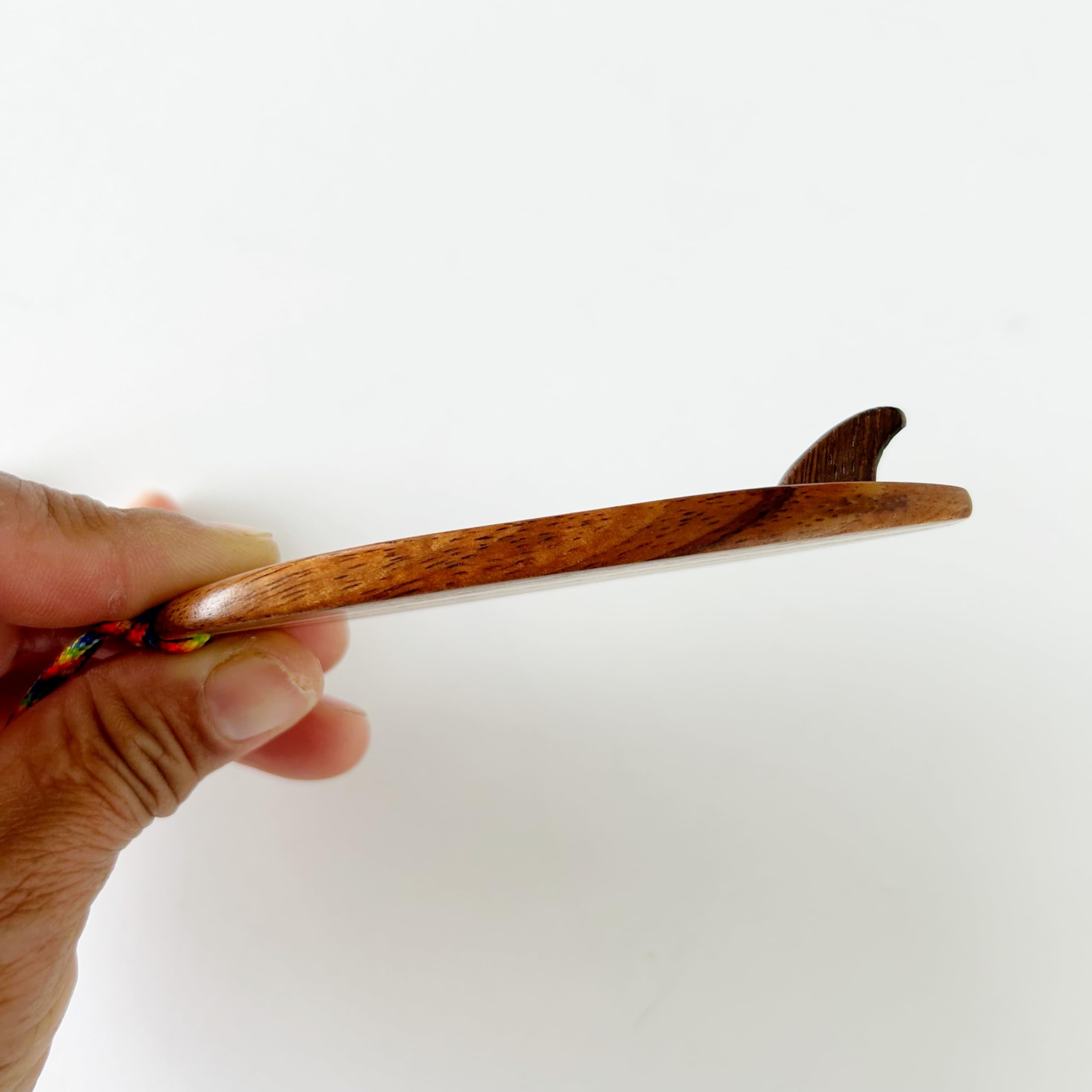 Kamani wood Maple Pheasant wood surfboard ornament