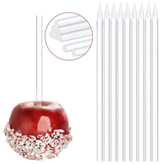 Kamehame acrylic candy apple sticks clear 6 inch