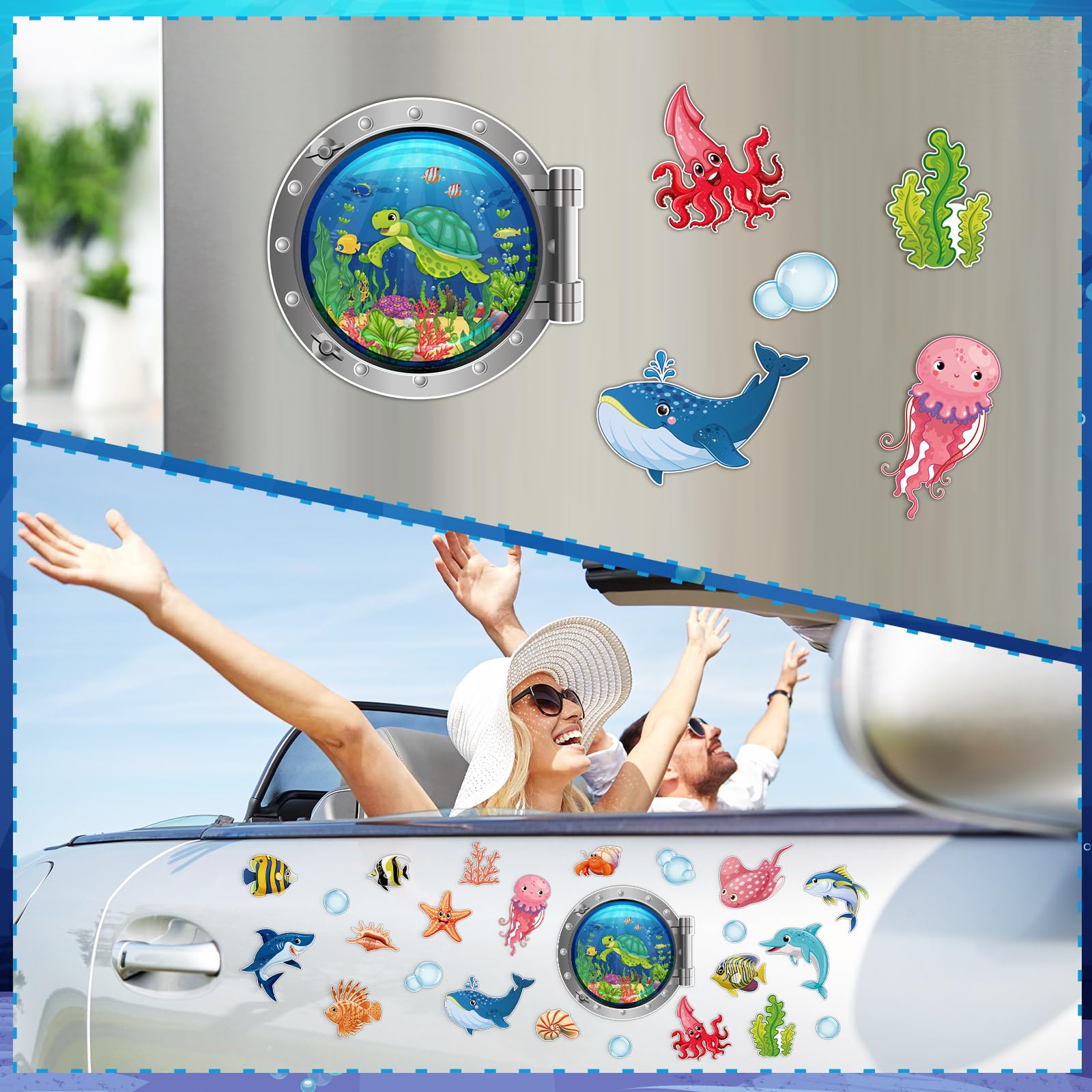 Educational gift idea for kids interested in marine life with Kanayu magnets