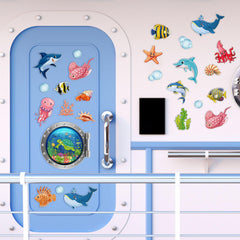 Soft magnetic material magnets safe and sturdy for cruise door decoration