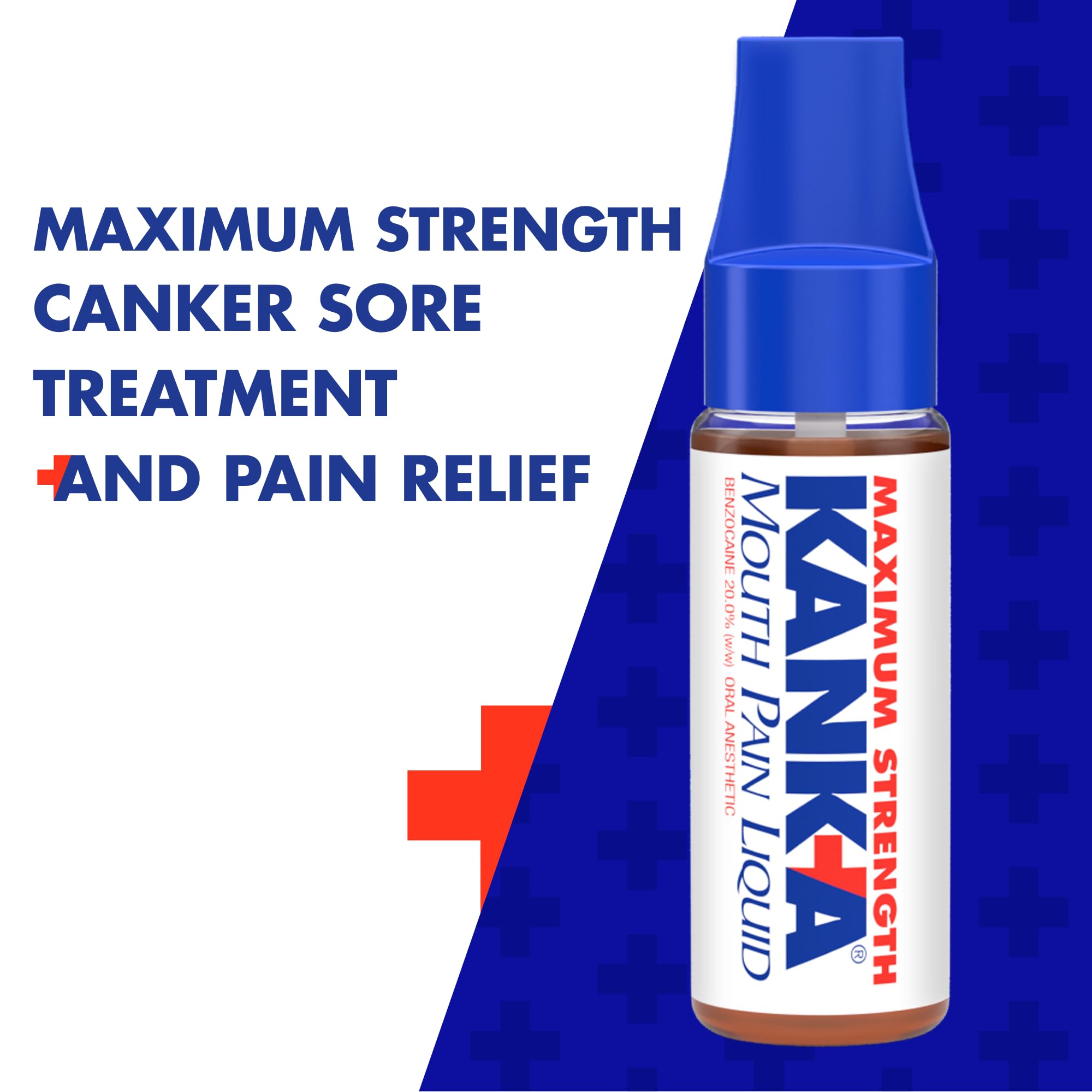 Kank-A Maximum Strength Mouth Pain Liquid bottle