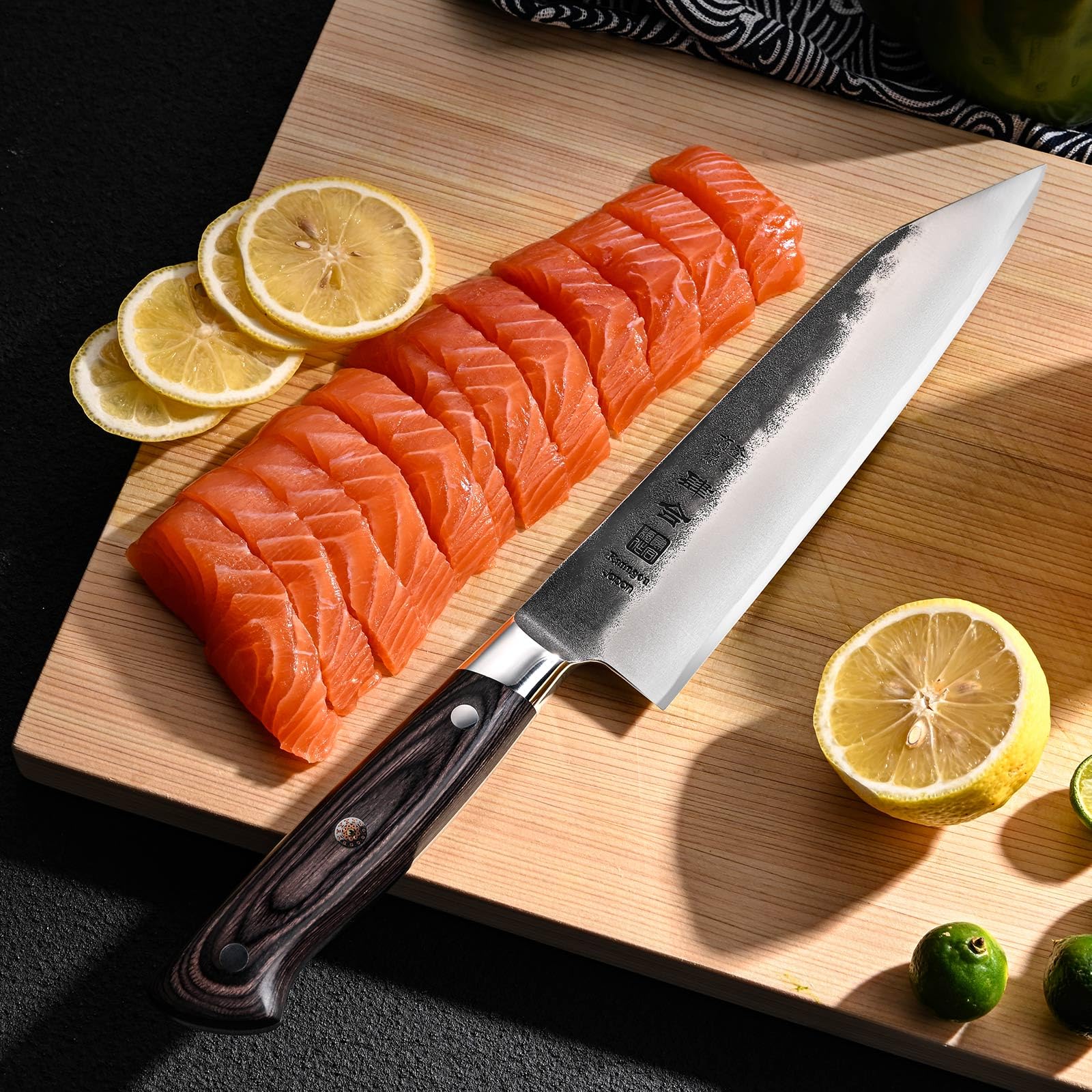 kanngou kitchen knife in packaging and box