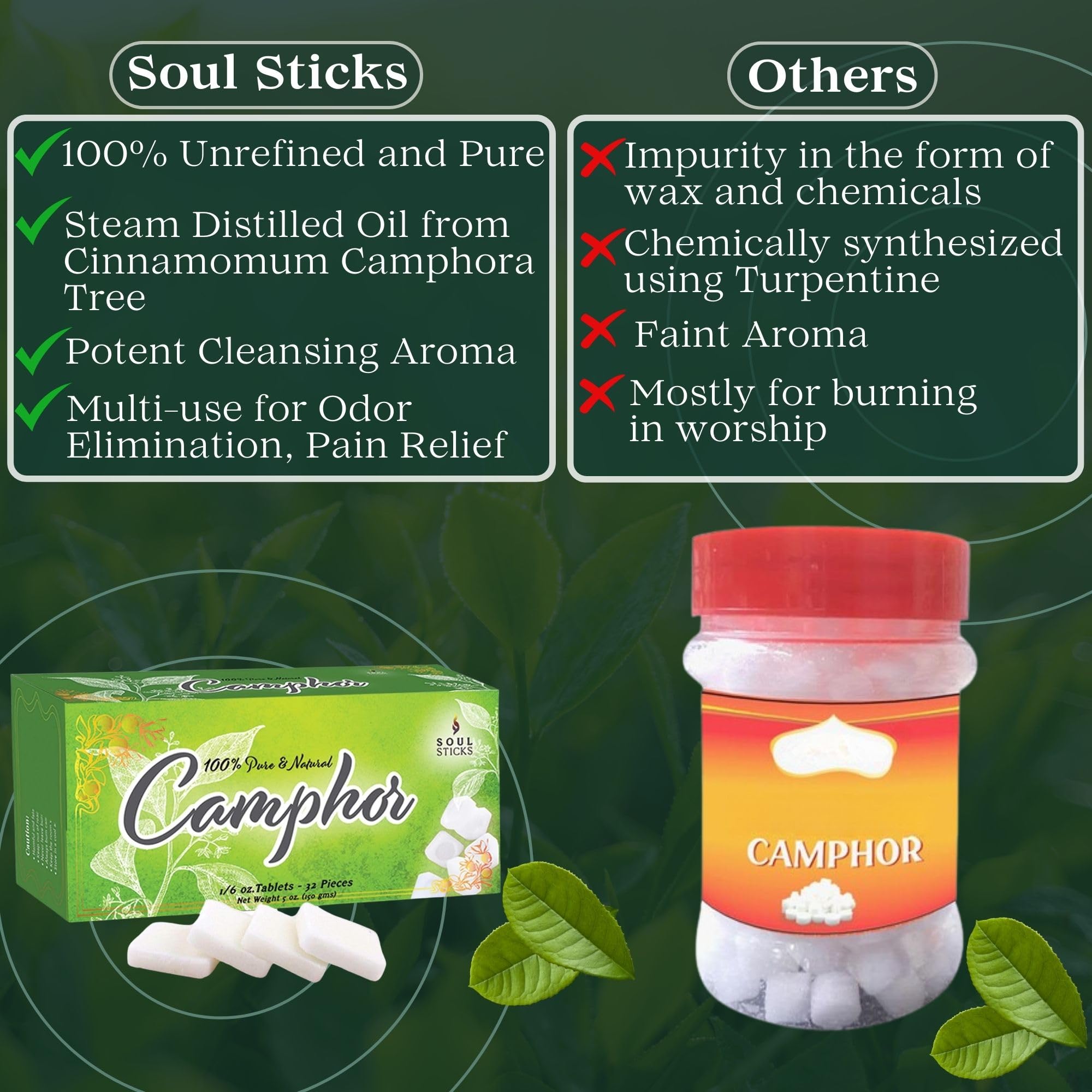 kapoor for pooja camphor tablets image