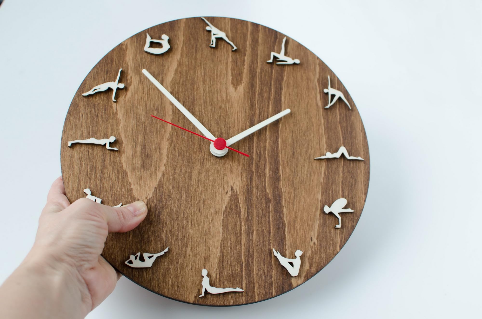 Unique poses numbers martial arts clock karate taekwondo