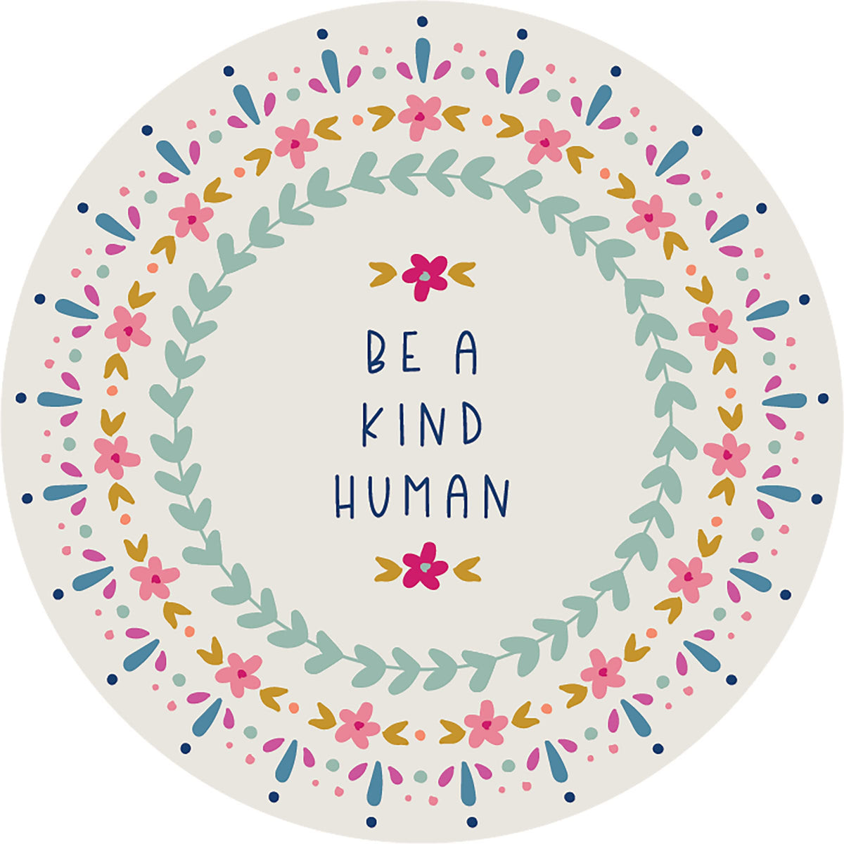 Karma Boho inspirational magnets for refrigerator car and locker surfaces