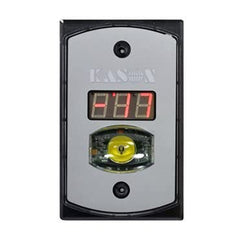 KASON 1967-A3 dual temperature display and switch with hardware kit for walk-in cooler