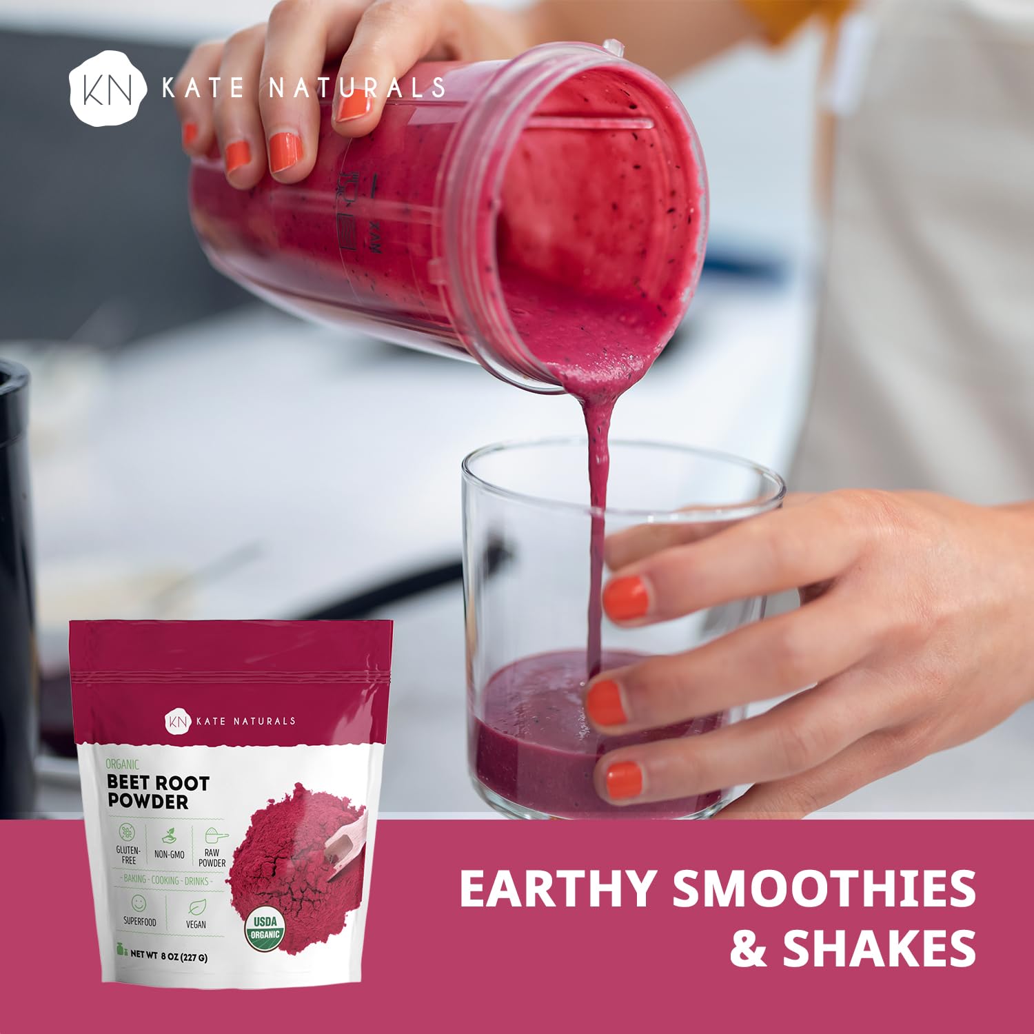 Organic beet root powder non-GMO USDA label