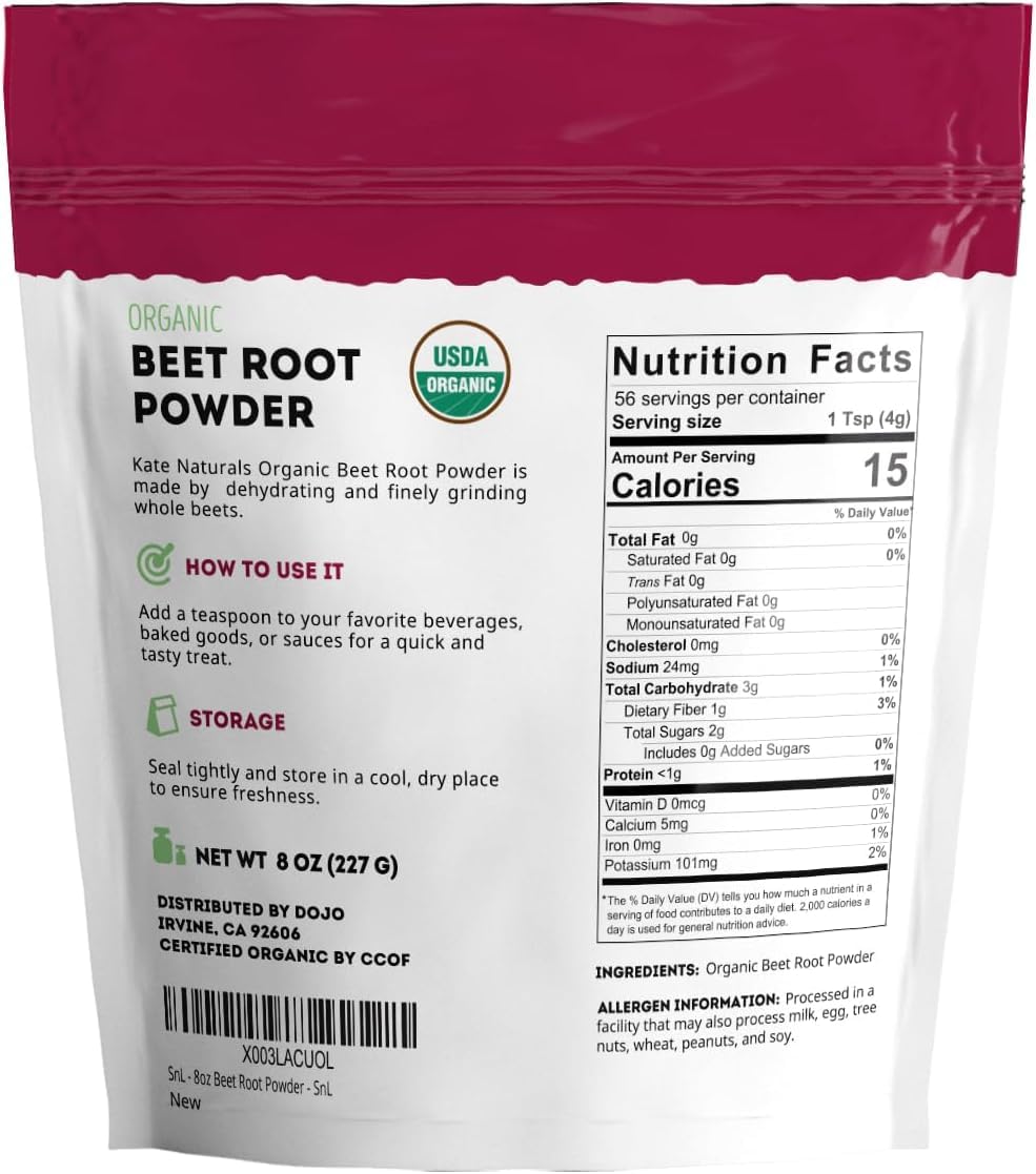Vegan red coloring beetroot powder for DIY projects Kate Naturals