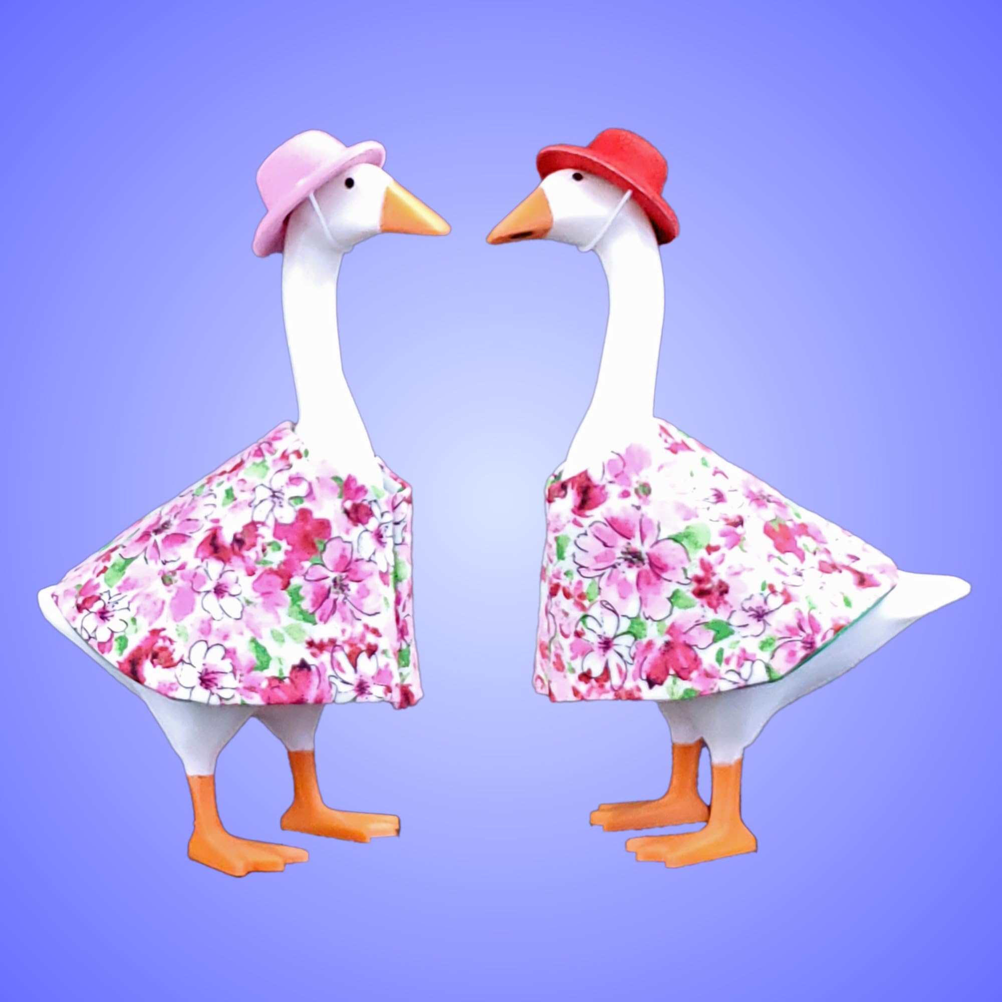 Kats Dog Swag dress and hat outfit for 7inch desk goose in pink