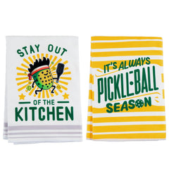 Kauai Sun 2PCS Pickleball Kitchen Towels set