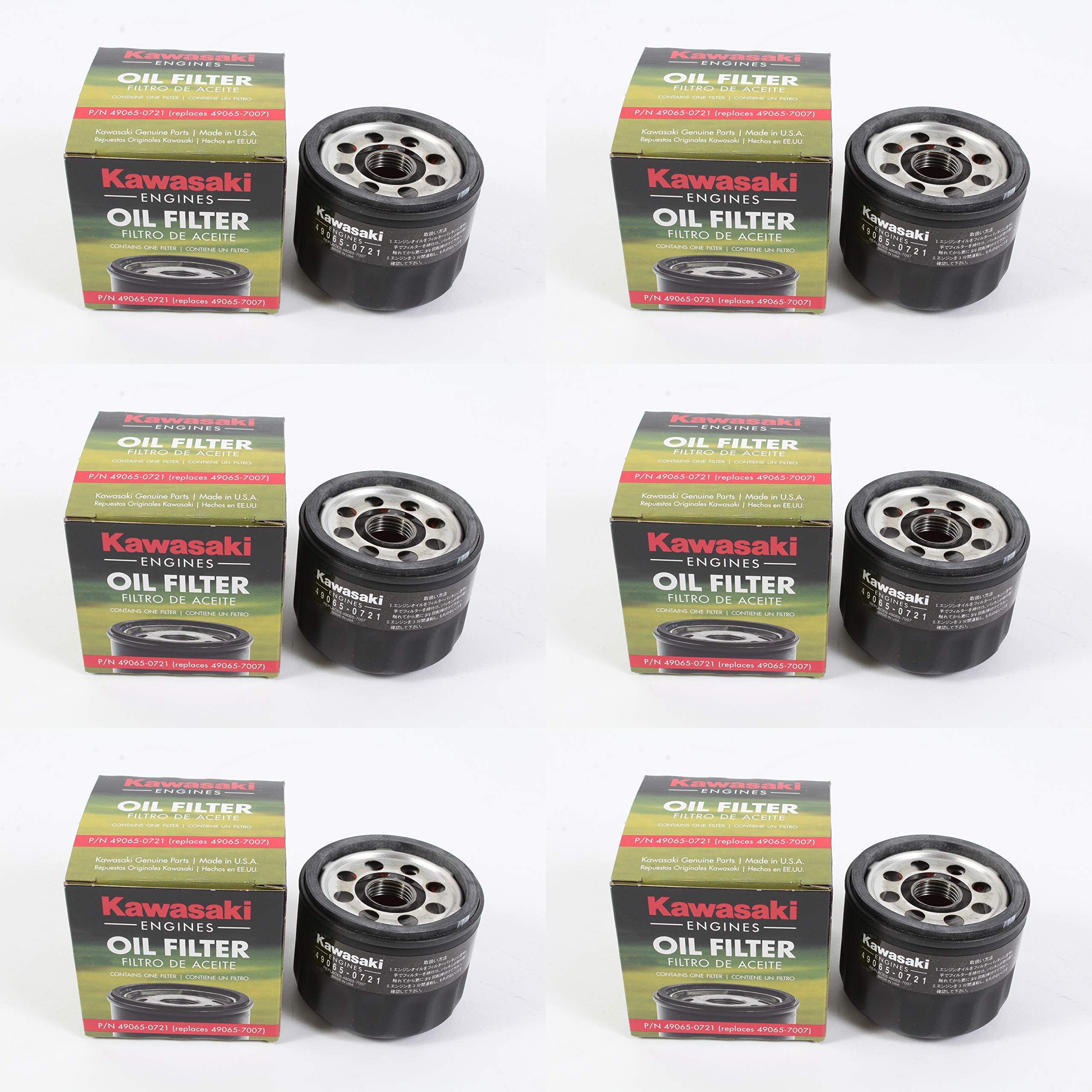 Genuine Kawasaki OEM oil filter 49065-0721