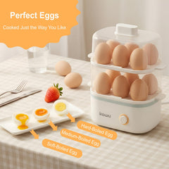 Kawu Egg Cooker 300W heating plate