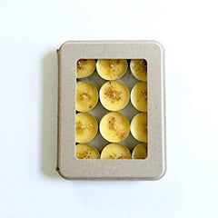 Citrus mandarin fragrance tea lights Kaya recyclable box