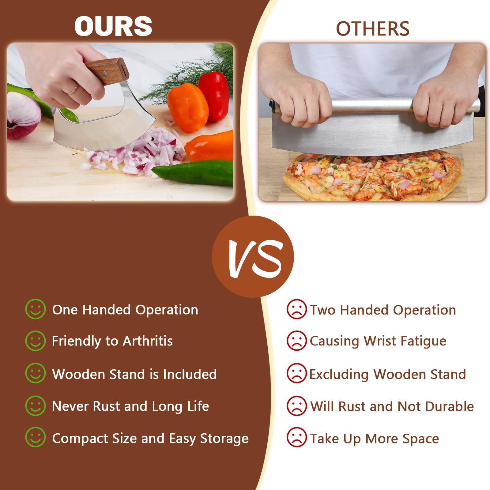 Care and cleaning guide for KAYCROWN ulu knife