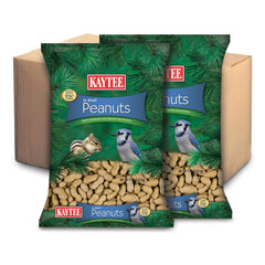 Kaytee Whole Peanuts in Shell packaging two 5 pound bags