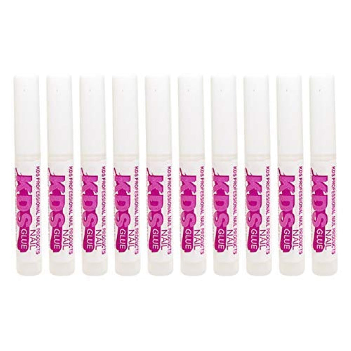 KDS Nail Tip Glue pack of 10 tubes for acrylic nail tips
