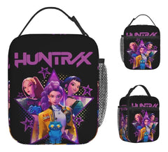 Lunch bag interior PEVA lining and zipper detail