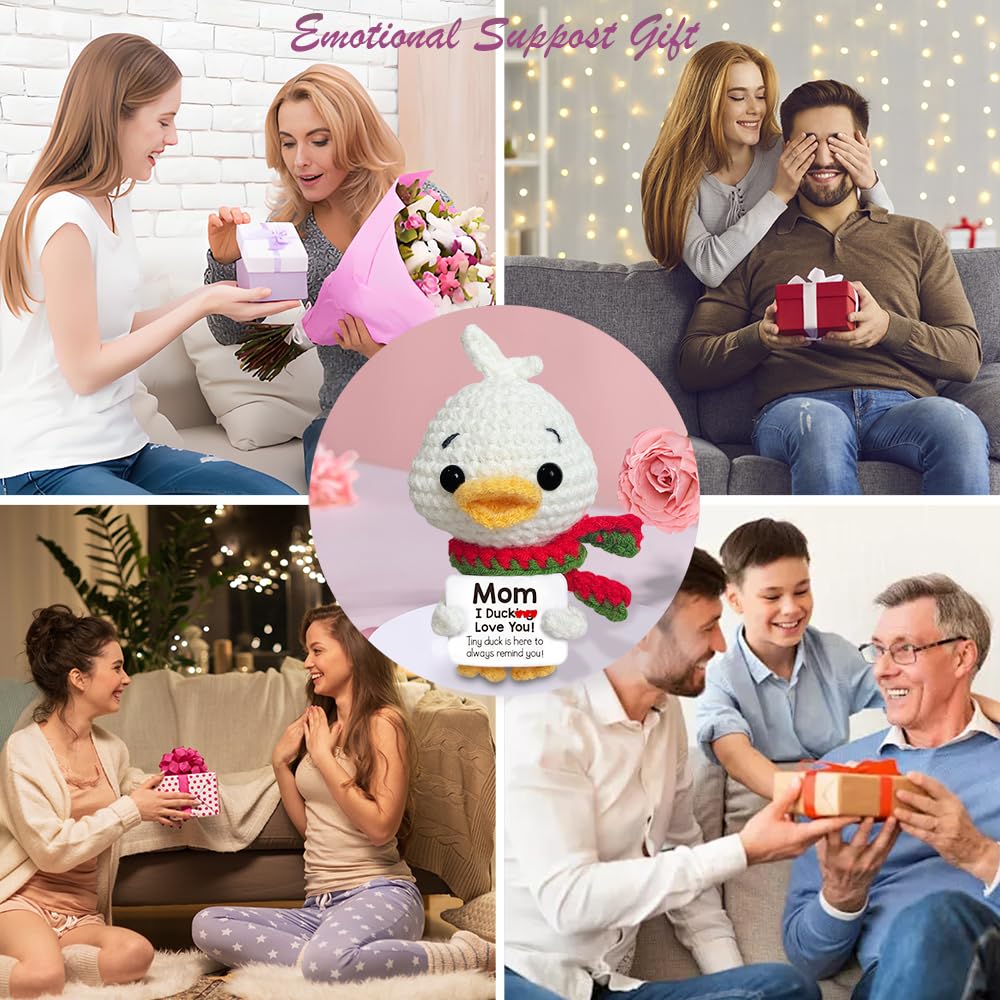 keepsake crochet duck gift for mom