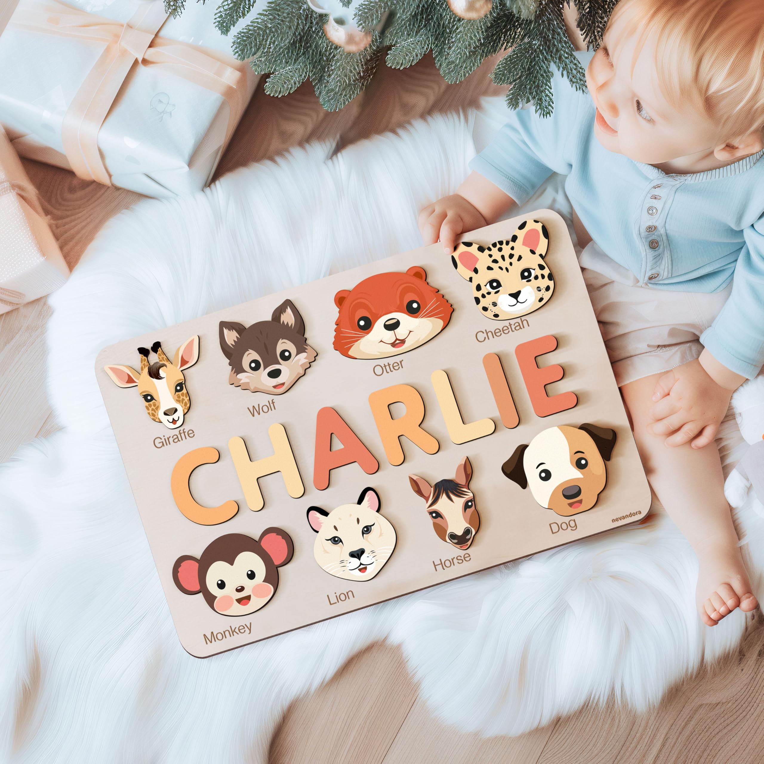 puzzle set for ages 0-48 months nevandora image