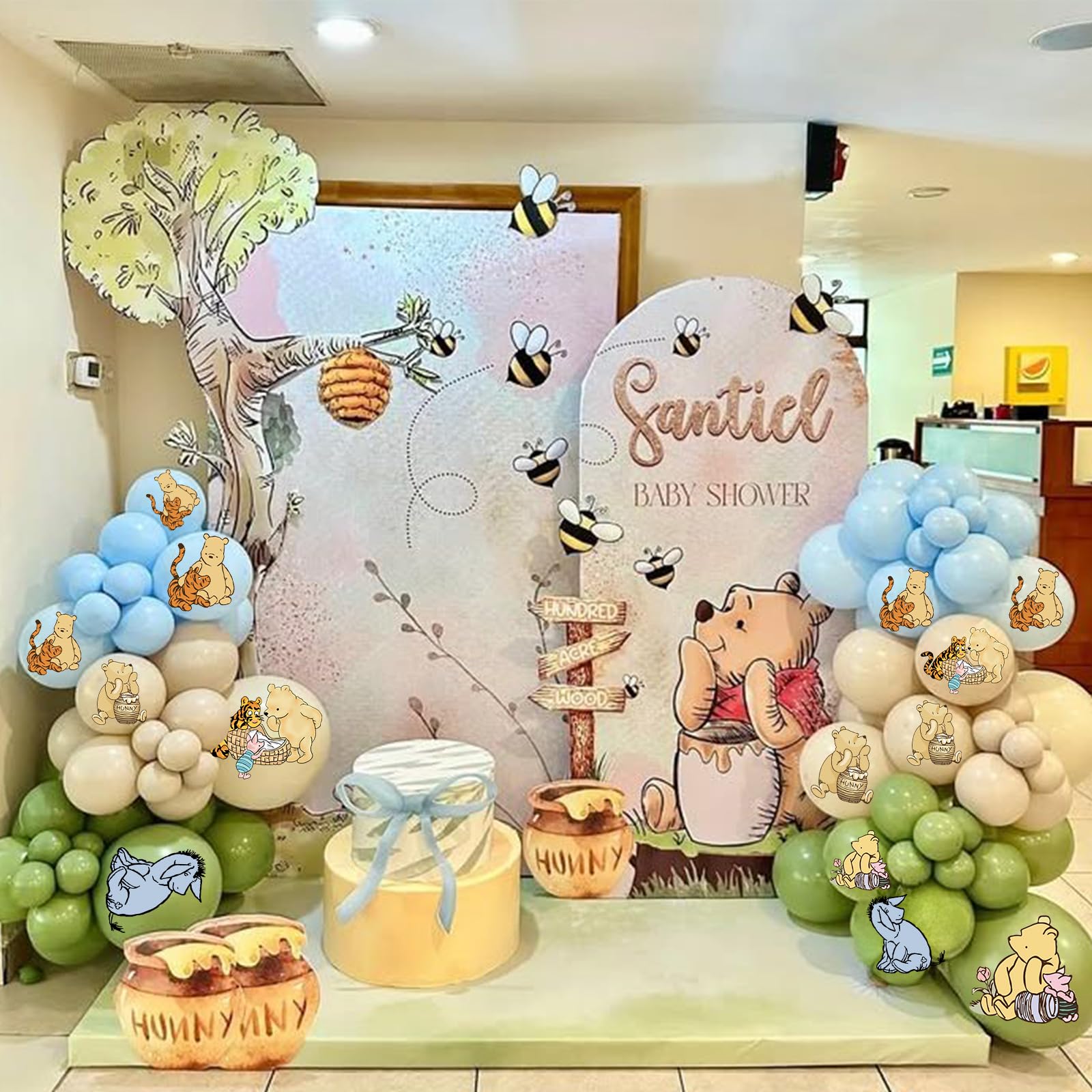 Keepsake quality Winnie Balloons with latex