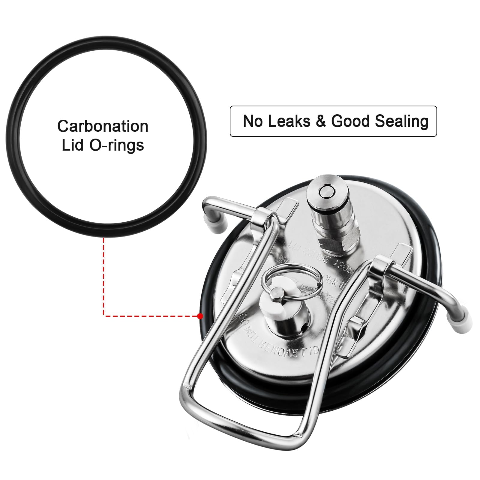 Post poppet gasket and dip tube gasket collection