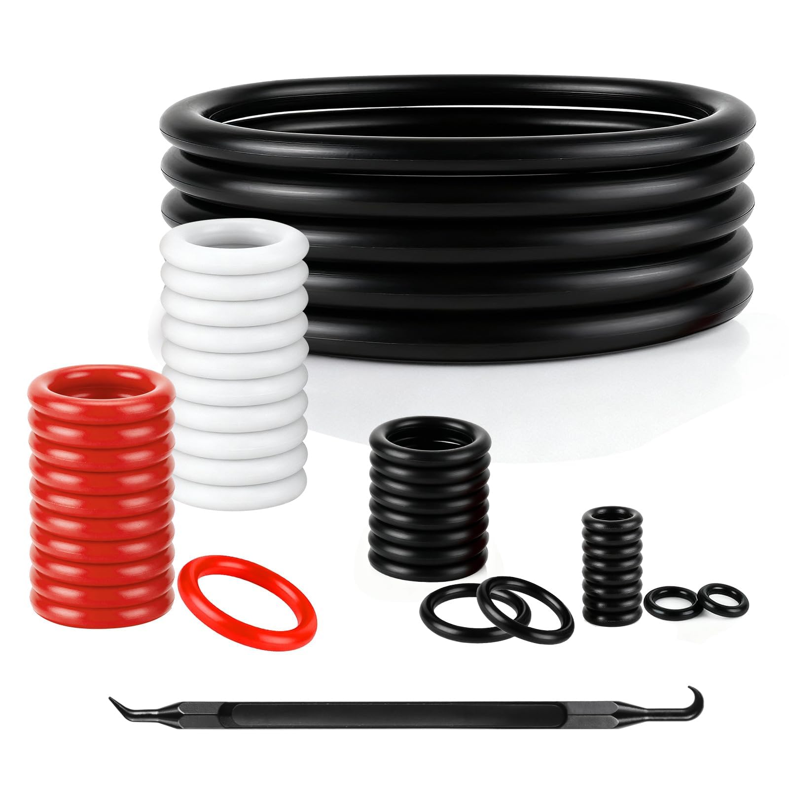 Silicone rubber gaskets for homebrew keg seals