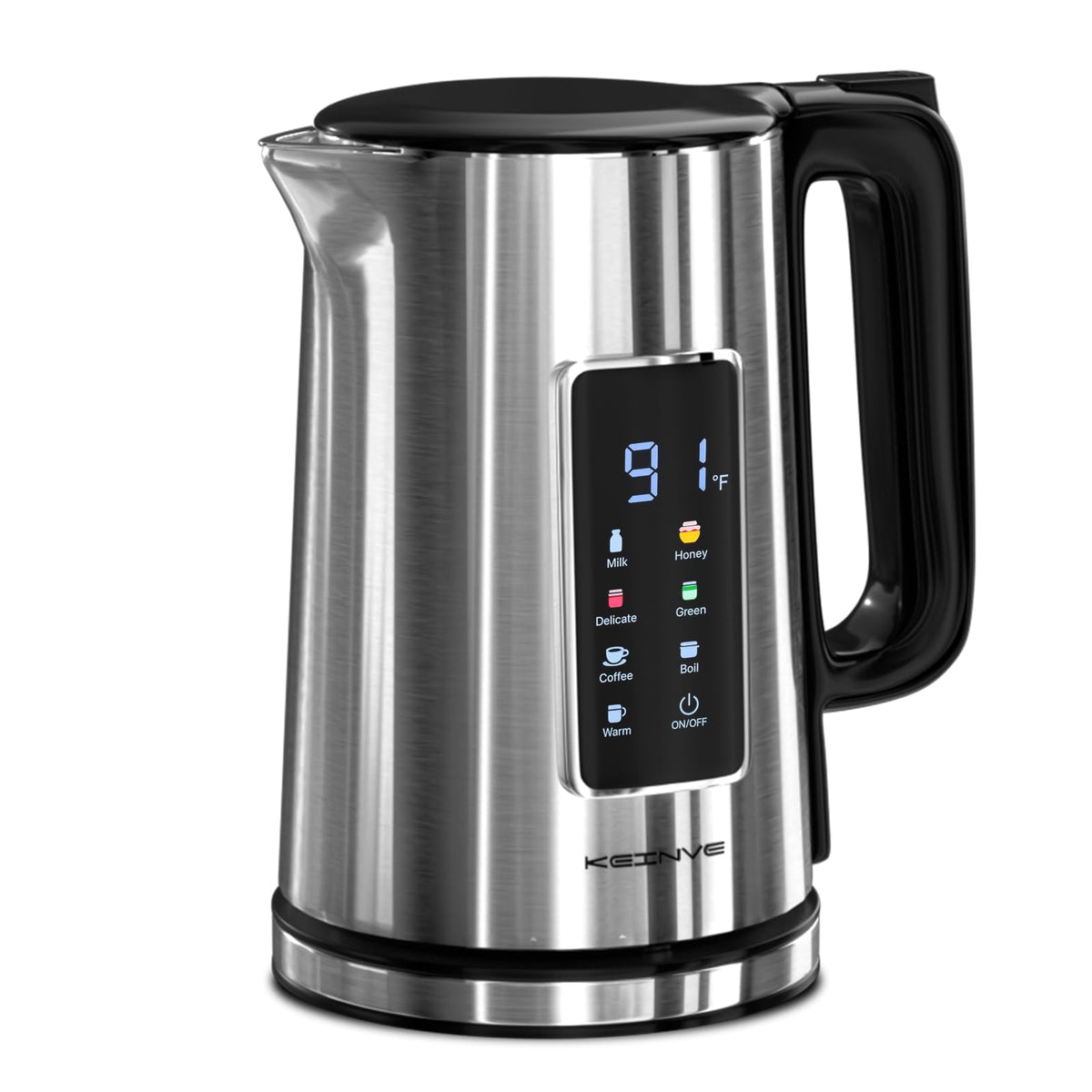 keinve electric kettle 1.7L no plastic interior